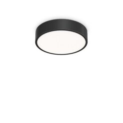 LED плафон IDEAL LUX 327563 RAY PL D30 BK IP44