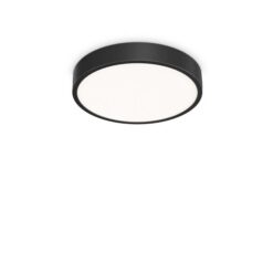 LED плафон IDEAL LUX 327600 RAY PL D40 BK IP44