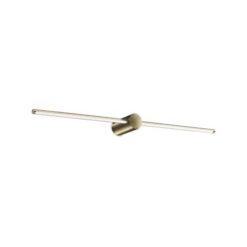 LED аплик за баня IDEAL LUX 327792 FILO AP D075 BRASS