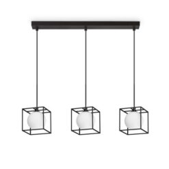 Пендел IDEAL LUX 327846 LINGOTTO SP3 SINGLE BLACK