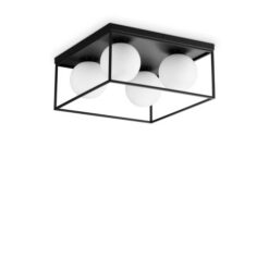 Плафон IDEAL LUX 327860 LINGOTTO PL4 BLACK