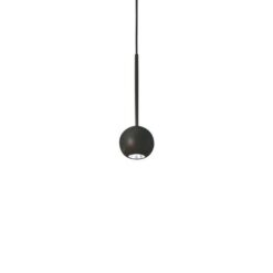 LED пендел IDEAL LUX 328355 ARCHIMEDE SP SFERA BLACK
