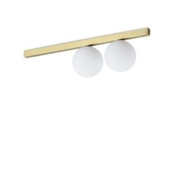 Плафон IDEAL LUX 328447 BINOMIO PL2 BRASS