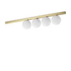 Плафон IDEAL LUX 328461 BINOMIO PL4 BRASS