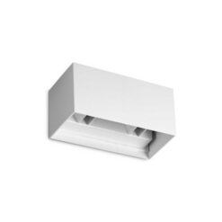 LED фасаден аплик IDEAL LUX 328652 ATOM AP D20 WHITE
