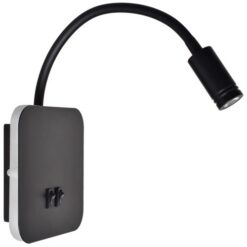 LED аплик с ключ и USB изход MILAGRO ML6352 BASE