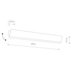 Аплик с ключ NOWODVORSKI 7550 WING LED - Image 4