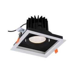 Луна за вграждане NOWODVORSKI 8720 CL DIA LED 30W 3000K WHITE/BLACK