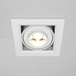 LED луна за вграждане MAYTONI DL093-01-10W3K-W METAL MODERN - Image 5