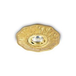 Луна за вграждане IDEAL LUX 115610 POLKA FI1 GOLD