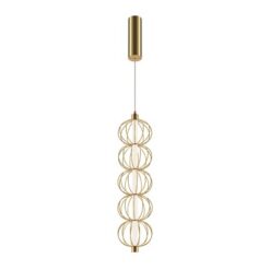 LED пендел MAYTONI MOD216PL-L10G3K GOLDEN CAGE