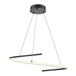 LED пендел MAYTONI MOD242PL-L33BK CURVE