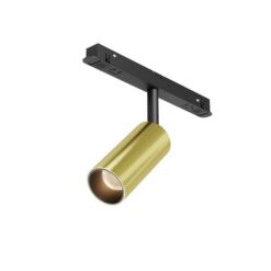 LED спот за магнитна шина MAYTONI TR032-2-5W3K-M-BBS Focus Exility Magnetic track satin brass