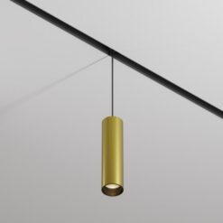 LED пендел за магнитна шина MAYTONI TR041-2-12W3K-BBS Focus Exility Magnetic track satin brass
