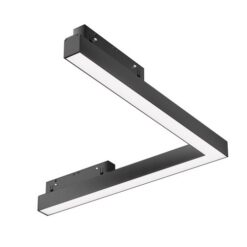 LED осветително тяло за магнитна шина таван - таван MAYTONI TR042-4-24W3K-WW-DS-1 Basis Exility Magnetic in track corner body black Dimmable