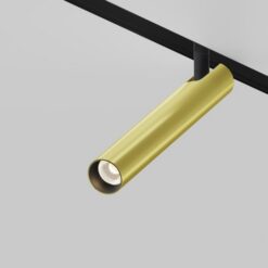 LED спот за магнитна шина MAYTONI TR141-2-6W3K-M-BS Focus T Exility Magnetic track satin brass