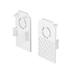 Крайна капачка за магнитна шина за вграден монтаж MAYTONI TRA034EC-42W Exility Set of 2pc End Caps for recessed mounting track WHITE