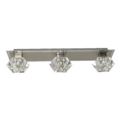Плафон LUXERA 12068 ZAFIRA 3xG9/33W, NS-CHROME/CLEAR