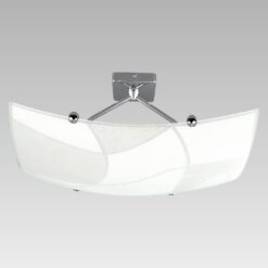 Плафон LUXERA 1334 ASPIS 2xE27/60W, WHITE