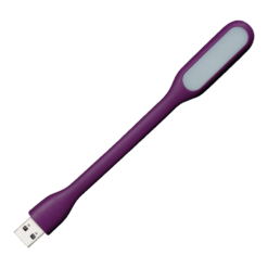 Осветително тяло Luxera USB PURPLE - декоративно осветление за хол