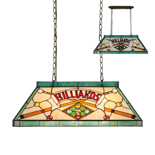 Полилей Luxera TIFFANY BILLIARD - декоративно осветление за хол