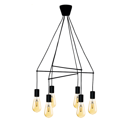 Винтидж полилей Luxera TWIG MATT за трапезария