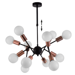 Пендел Luxera MATT BRONZE за трапезария