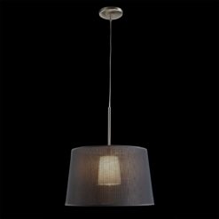 Пендел Luxera BAMBI GREY - декоративно осветление за трапезария