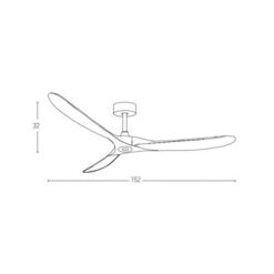 Вентилатор ZAMBELIS LIGHTS 20259 CEILING FAN - Image 2