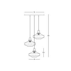Пендел ZAMBELIS 23014 PENDANT LAMP - Image 2