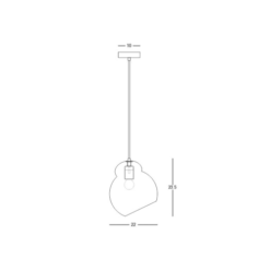 Пендел ZAMBELIS 23015 PENDANT LAMP - Image 2