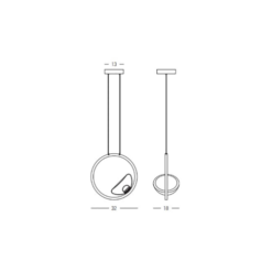 LED пендел ZAMBELIS 23028 PENDANT LAMP - Image 2