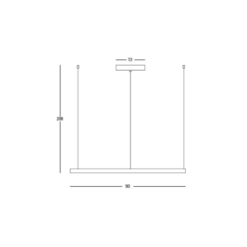 LED пендел ZAMBELIS 23035 PENDANT LAMP - Image 2