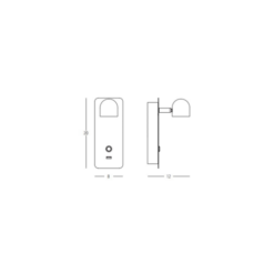 LED аплик ZAMBELIS 23038 WALL LAMP - Image 2