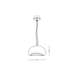 Пендел ZAMBELIS LIGHTS 23160 PENDANT LAMP - Image 2