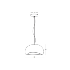 Пендел ZAMBELIS 23162 PENDANT LAMP - Image 2