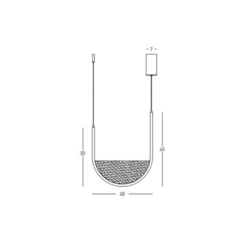 LED пендел ZAMBELIS 23165 PENDANT LAMP - Image 2