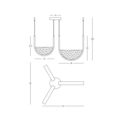 LED пендел ZAMBELIS 23169 PENDANT LAMP - Image 2