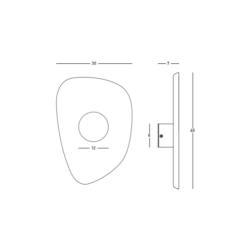 LED аплик ZAMBELIS 23174 WALL LAMP - Image 2