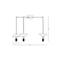 LED пендел ZAMBELIS 23201 PENDANT LAMP - Image 2