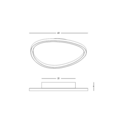 LED плафон ZAMBELIS 23205 CEILING LAMP - Image 2