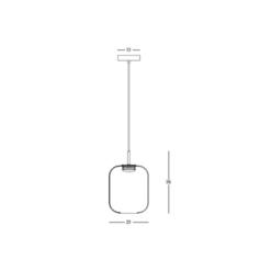 LED пендел ZAMBELIS 23215 PENDANT LAMP - Image 2
