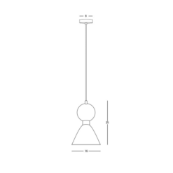 Пендел ZAMBELIS 23238 PENDANT LAMP - Image 2