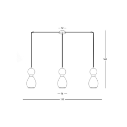 Пендел ZAMBELIS 23243 PENDANT LAMP - Image 2