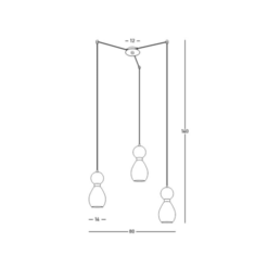 Пендел ZAMBELIS 23245 PENDANT LAMP - Image 2