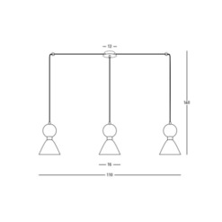 Пендел ZAMBELIS 23247 PENDANT LAMP - Image 2