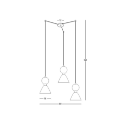 Пендел ZAMBELIS 23249 PENDANT LAMP - Image 2