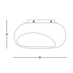 Плафон ZAMBELIS 23340 CEILING LAMP - Image 2