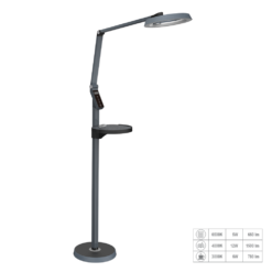 Лампион Luxera SALSA DARK за хол