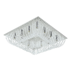 Плафон LUXERA 32300 EMIR 12xG9/33W,CHROME/CLEAR CRYSTAL